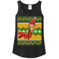 Giraffe Ugly Christmas Ladies Essential Tank