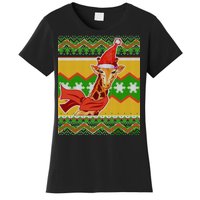 Giraffe Ugly Christmas Women's T-Shirt