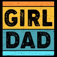 Girl Dad Distressed Color Block Mug