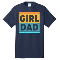 Girl Dad Distressed Color Block Tall T-Shirt