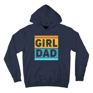 Girl Dad Distressed Color Block Tall Hoodie