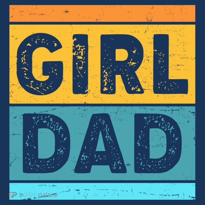 Girl Dad Distressed Color Block Crop Top