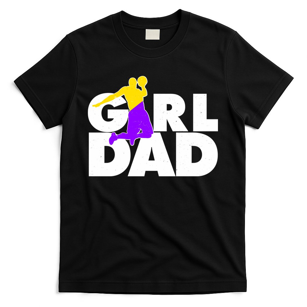 Girl Dad Dunking Tribute T-Shirt