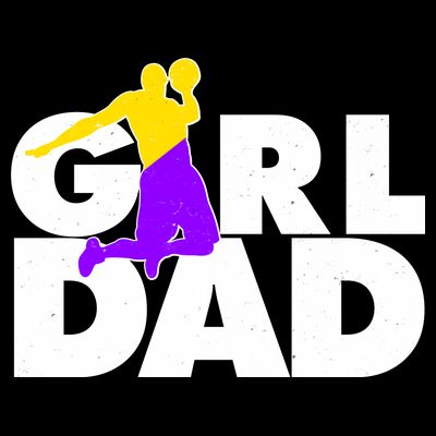 Girl Dad Dunking Tribute T-Shirt
