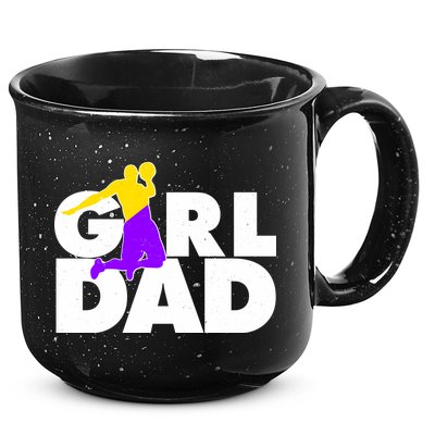 Girl Dad Dunking Tribute 15oz Campfire Ceramic Mug