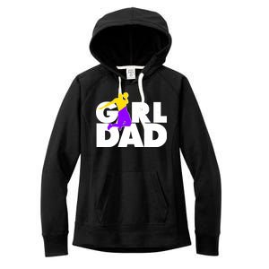 Girl Dad Dunking Tribute Women's Fleece Hoodie