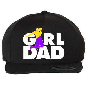 Girl Dad Dunking Tribute Wool Snapback Cap