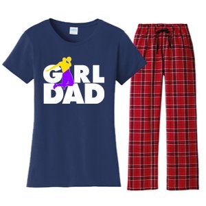 Girl Dad Dunking Tribute Women's Flannel Pajama Set