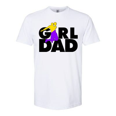 Girl Dad Dunking Tribute Softstyle CVC T-Shirt