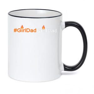 Girl Dad Grill Dad 11oz Black Color Changing Mug