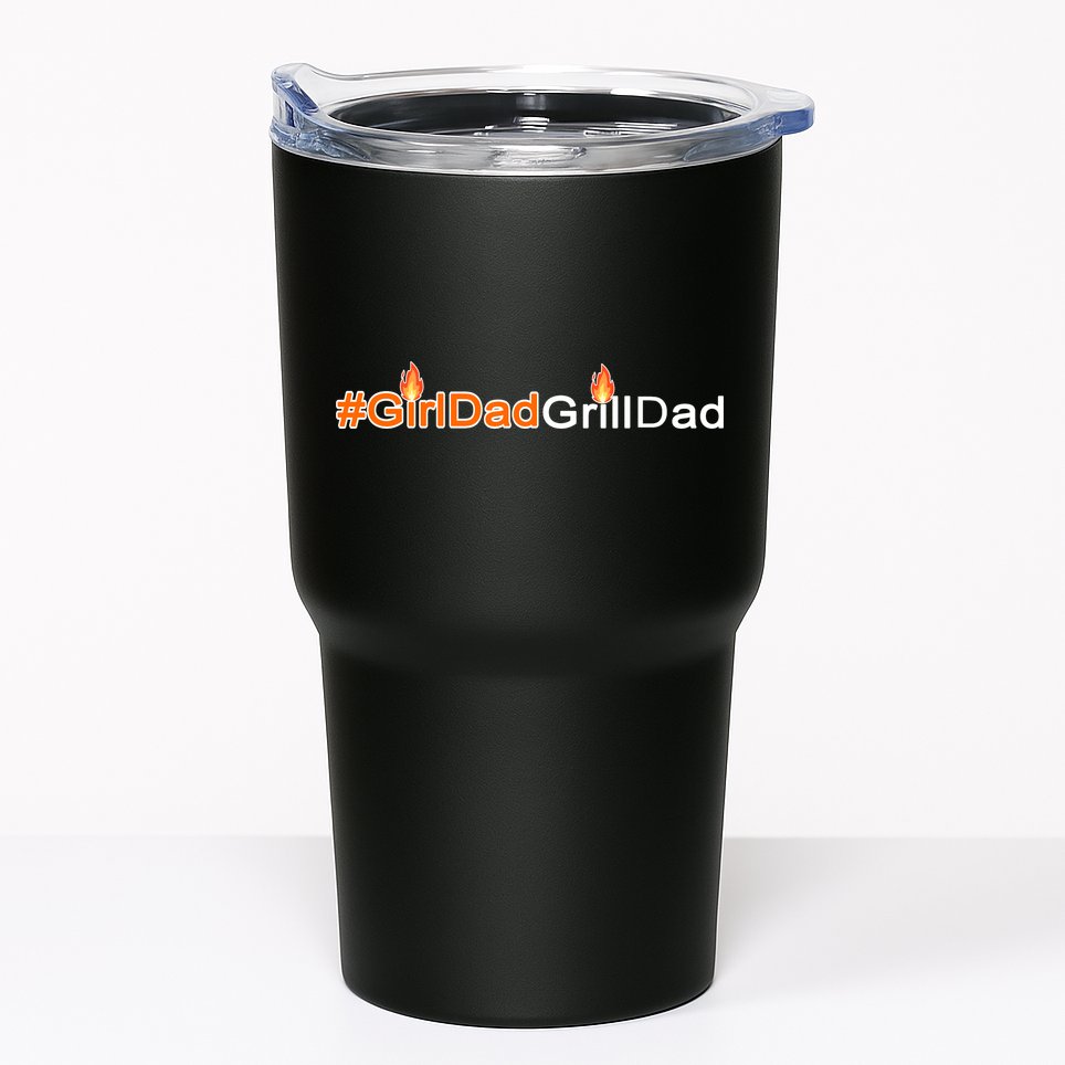Girl Dad Grill Dad Tumbler