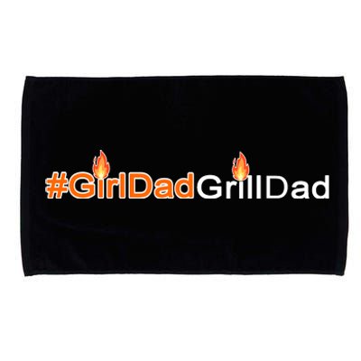 Girl Dad Grill Dad Microfiber Hand Towel