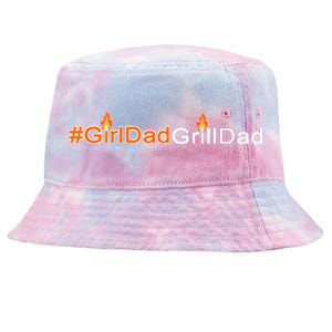 Girl Dad Grill Dad Tie-Dyed Bucket Hat