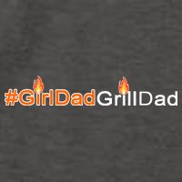 Girl Dad Grill Dad Vector Backpack