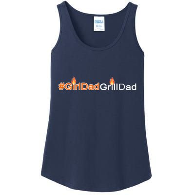 Girl Dad Grill Dad Ladies Essential Tank