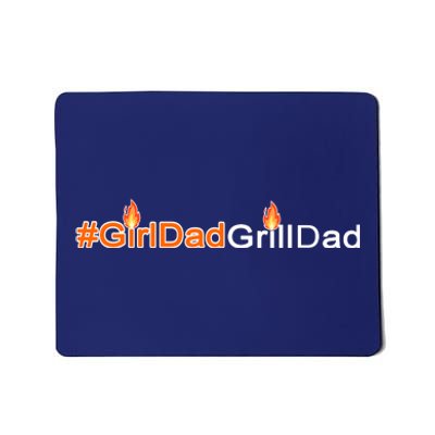 Girl Dad Grill Dad Mousepad