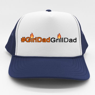 Girl Dad Grill Dad Trucker Hat