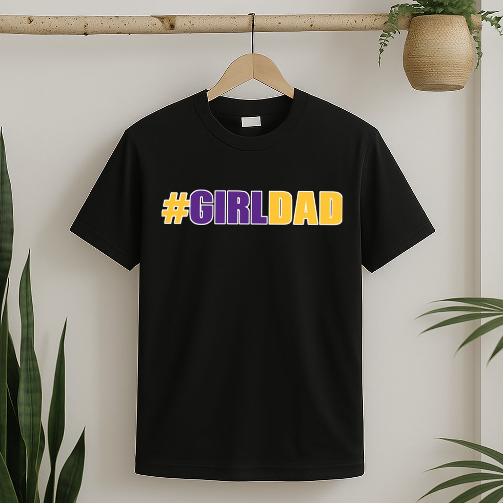 Girl Dad Tribute Memorial T-Shirt