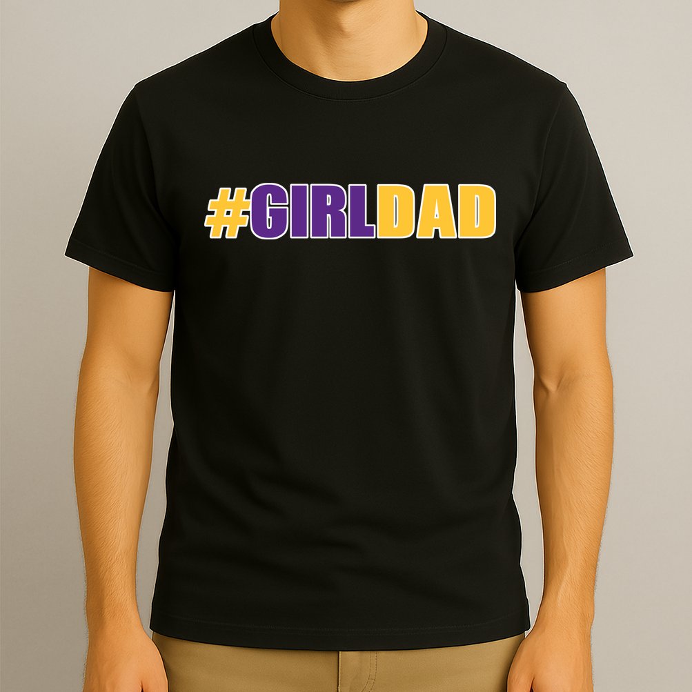 Girl Dad Tribute Memorial T-Shirt