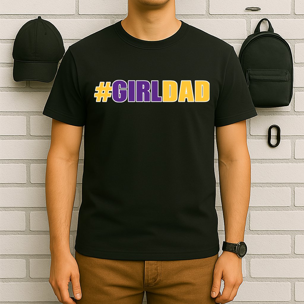 Girl Dad Tribute Memorial T-Shirt