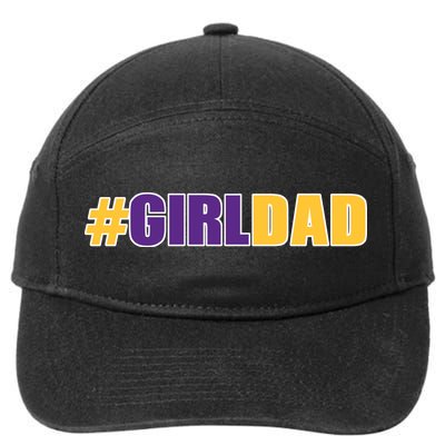 Girl Dad Kobe Tribute Memorial 7-Panel Snapback Hat