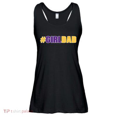 Girl Dad Tribute Memorial Ladies Essential Flowy Tank