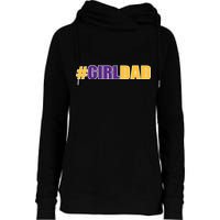 Girl Dad Kobe Tribute Memorial Womens Funnel Neck Pullover Hood