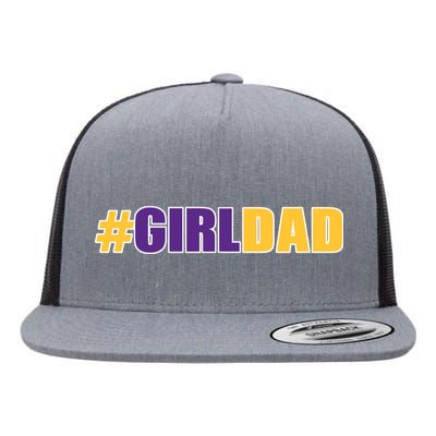 Girl Dad Kobe Tribute Memorial Flat Bill Trucker Hat