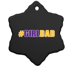 Girl Dad Kobe Tribute Memorial Ceramic Star Ornament