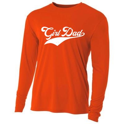 Girl Dad Tribute Cooling Performance Long Sleeve Crew