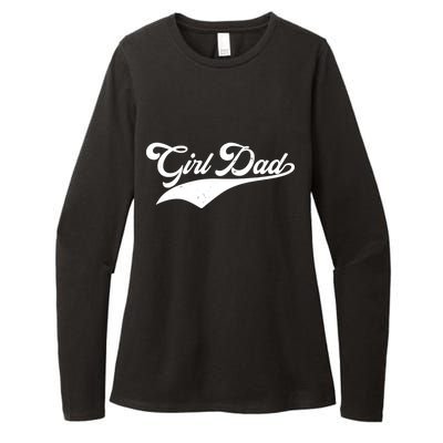 Girl Dad Tribute Womens CVC Long Sleeve Shirt