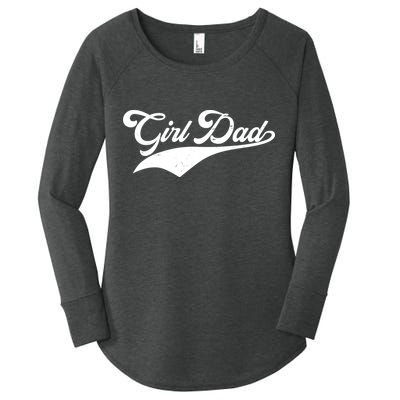 Girl Dad Tribute Women's Perfect Tri Tunic Long Sleeve Shirt