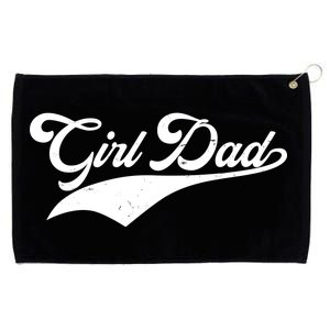 Girl Dad Tribute Grommeted Golf Towel