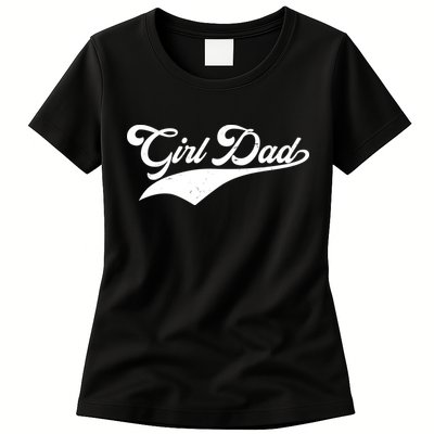 Girl Dad Tribute Womens T-Shirt