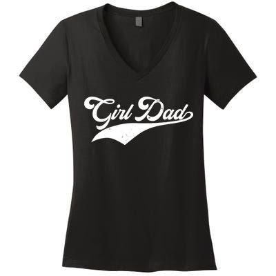 Girl Dad Tribute Women's V-Neck T-Shirt
