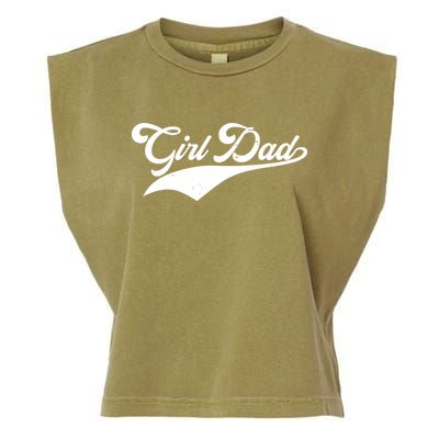 Girl Dad Tribute Garment-Dyed Women's Muscle Tee