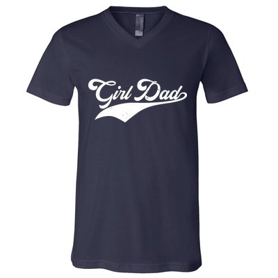 Girl Dad Tribute V-Neck T-Shirt