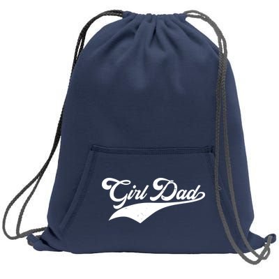 Girl Dad Tribute Sweatshirt Cinch Pack Bag