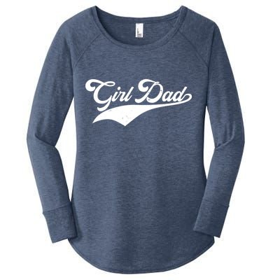 Girl Dad Tribute Women's Perfect Tri Tunic Long Sleeve Shirt