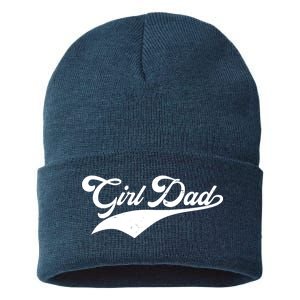 Girl Dad Tribute Sustainable Knit Beanie