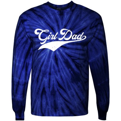 Girl Dad Tribute Tie-Dye Long Sleeve Shirt