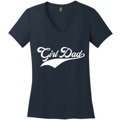 Girl Dad Tribute Women's V-Neck T-Shirt