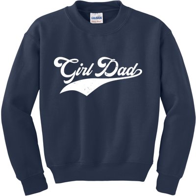 Girl Dad Tribute Kids Sweatshirt