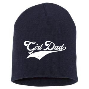 Girl Dad Tribute Short Acrylic Beanie