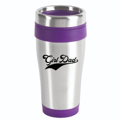 Girl Dad Tribute 16oz Travel Tumbler