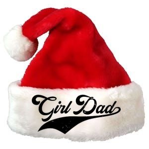 Girl Dad Tribute Premium Christmas Santa Hat