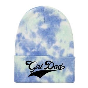 Girl Dad Tribute Tie Dye 12in Knit Beanie