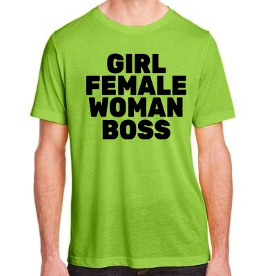 Girl Female Woman Boss Adult ChromaSoft Performance T-Shirt