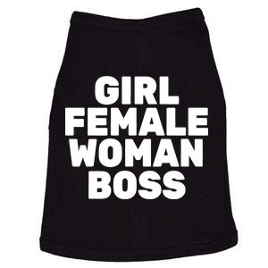 Girl Female Woman Boss Doggie Tank