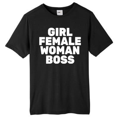 Girl Female Woman Boss Tall Fusion ChromaSoft Performance T-Shirt